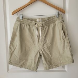 Marine Layer Tan Beach Shorts Men's Size M